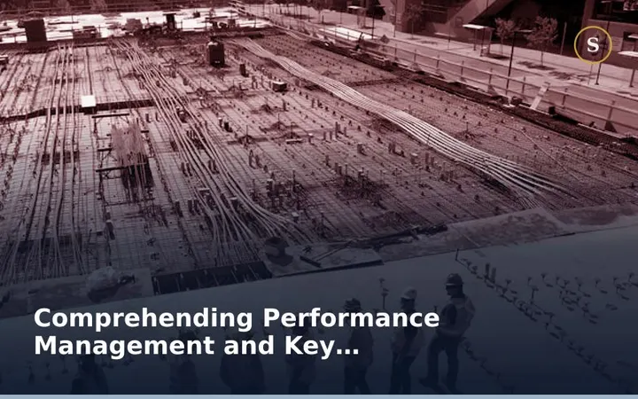 Comprehending Performance Management and Key Performance Indicator